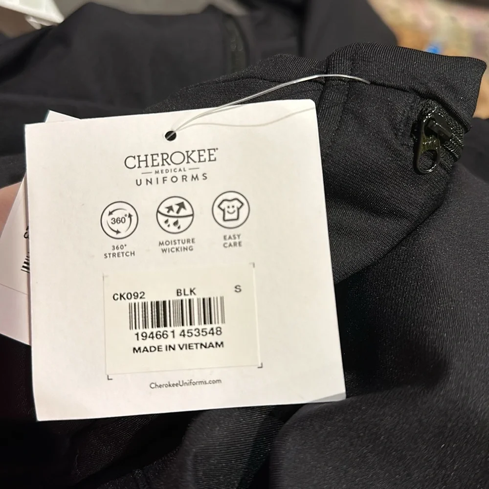 NWT Cherokee Form Mid-Rise Jogger Scrub Pant - Small - Picture 9 of 12